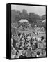 Children's Coronation Fete in Victoria Park, 1902-George Soper-Framed Stretched Canvas