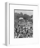 Children's Coronation Fete in Victoria Park, 1902-George Soper-Framed Art Print