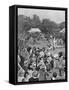 Children's Coronation Fete in Victoria Park, 1902-George Soper-Framed Stretched Canvas