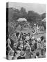 Children's Coronation Fete in Victoria Park, 1902-George Soper-Stretched Canvas