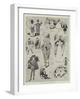 Children's Fancy-Dress Ball at the Mansion House-Cecil Aldin-Framed Giclee Print