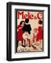 Children's Fashion at Mele-Aleardo Terzi-Framed Art Print