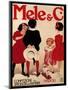 Children's Fashion at Mele-Aleardo Terzi-Mounted Art Print