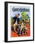 "Children's Fourth of July Parade," Country Gentleman Cover, July 1, 1927-William Meade Prince-Framed Premium Giclee Print