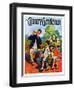 "Children's Fourth of July Parade," Country Gentleman Cover, July 1, 1927-William Meade Prince-Framed Giclee Print