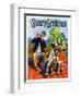 "Children's Fourth of July Parade," Country Gentleman Cover, July 1, 1927-William Meade Prince-Framed Giclee Print