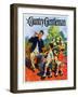 "Children's Fourth of July Parade," Country Gentleman Cover, July 1, 1927-William Meade Prince-Framed Giclee Print