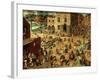 Children's Games, 1560-Pieter Bruegel the Elder-Framed Giclee Print