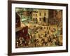 Children's Games, 1560-Pieter Bruegel the Elder-Framed Giclee Print