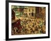 Children's Games, 1560-Pieter Bruegel the Elder-Framed Giclee Print