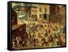 Children's Games, 1560-Pieter Bruegel the Elder-Framed Stretched Canvas