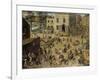 Children's Games, c.1560-Pieter Bruegel the Elder-Framed Giclee Print