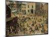 Children's Games, c.1560-Pieter Bruegel the Elder-Mounted Giclee Print