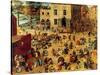 Children's Games Complete-Pieter Breughel the Elder-Stretched Canvas