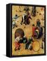 Children's Games (Detail)-Pieter Breughel the Elder-Framed Stretched Canvas