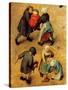 Children's Games (Detail)-Pieter Breughel the Elder-Stretched Canvas