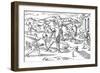 Children's Games in 16th Century-null-Framed Giclee Print