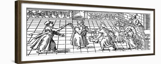 Children's Games in the 16th Century-null-Framed Giclee Print