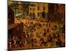 Children's Games (Kinderspiele), 1560-Pieter Bruegel the Elder-Mounted Giclee Print