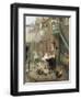 Children's Games with Bubbles-Albert Ludovici-Framed Giclee Print