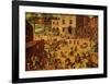 Children's Games-Pieter Bruegel the Elder-Framed Art Print