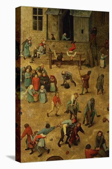 Children's Games-Pieter Bruegel the Elder-Stretched Canvas