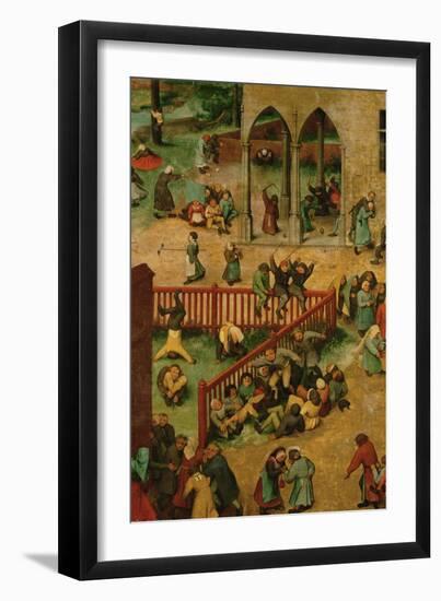 Children's Games-Pieter Bruegel the Elder-Framed Giclee Print