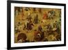 Children's Games-Pieter Bruegel the Elder-Framed Giclee Print