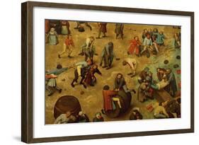 Children's Games-Pieter Bruegel the Elder-Framed Giclee Print