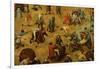 Children's Games-Pieter Bruegel the Elder-Framed Giclee Print