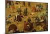 Children's Games-Pieter Bruegel the Elder-Mounted Giclee Print