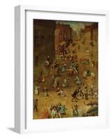 Children's Games-Pieter Bruegel the Elder-Framed Giclee Print