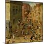 Children's Games-Pieter Bruegel the Elder-Mounted Giclee Print