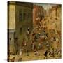 Children's Games-Pieter Bruegel the Elder-Stretched Canvas