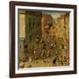 Children's Games-Pieter Bruegel the Elder-Framed Giclee Print