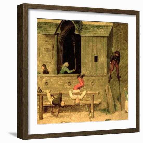 Children's Games-Pieter Bruegel the Elder-Framed Giclee Print