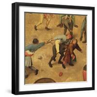 Children's Games-Pieter Bruegel the Elder-Framed Giclee Print