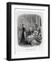 Children's Hospital, from "London: a Pilgrimage" by William Blanchard Jerrold (1826-84)-Gustave Doré-Framed Giclee Print