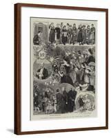 Children's Jubilee Masonic Carnival in the Town Hall, Reading-Robert Barnes-Framed Giclee Print