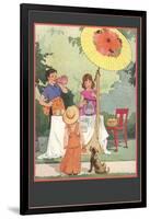 Children's Lemonade Stand-null-Framed Art Print