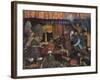 Children's Masquerade, 1912-Boris Dmitryevich Grigoriev-Framed Giclee Print