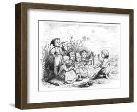 Children's Orchestra-Ludwig Richter-Framed Art Print