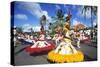 Children's Parade, Mardi Gras, Curacao, Caribbean-null-Stretched Canvas