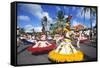 Children's Parade, Mardi Gras, Curacao, Caribbean-null-Framed Stretched Canvas