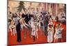 Children's Party at the Savoy-English School-Mounted Giclee Print