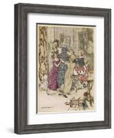 Children's Party-Arthur Rackham-Framed Art Print