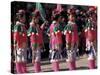 Children's Performance Celebrating Chinese New Year, Beijing, China-Keren Su-Stretched Canvas