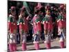 Children's Performance Celebrating Chinese New Year, Beijing, China-Keren Su-Mounted Photographic Print