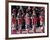 Children's Performance Celebrating Chinese New Year, Beijing, China-Keren Su-Framed Photographic Print