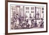 Children's Room, Early 19th C-P. Vdovichev-Framed Giclee Print